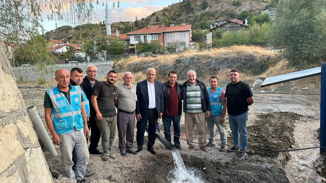 İskilip’te yeni su  kaynakları bulundu