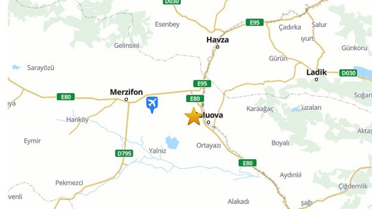 Suluova’da 2.3 büyüklüğünde deprem