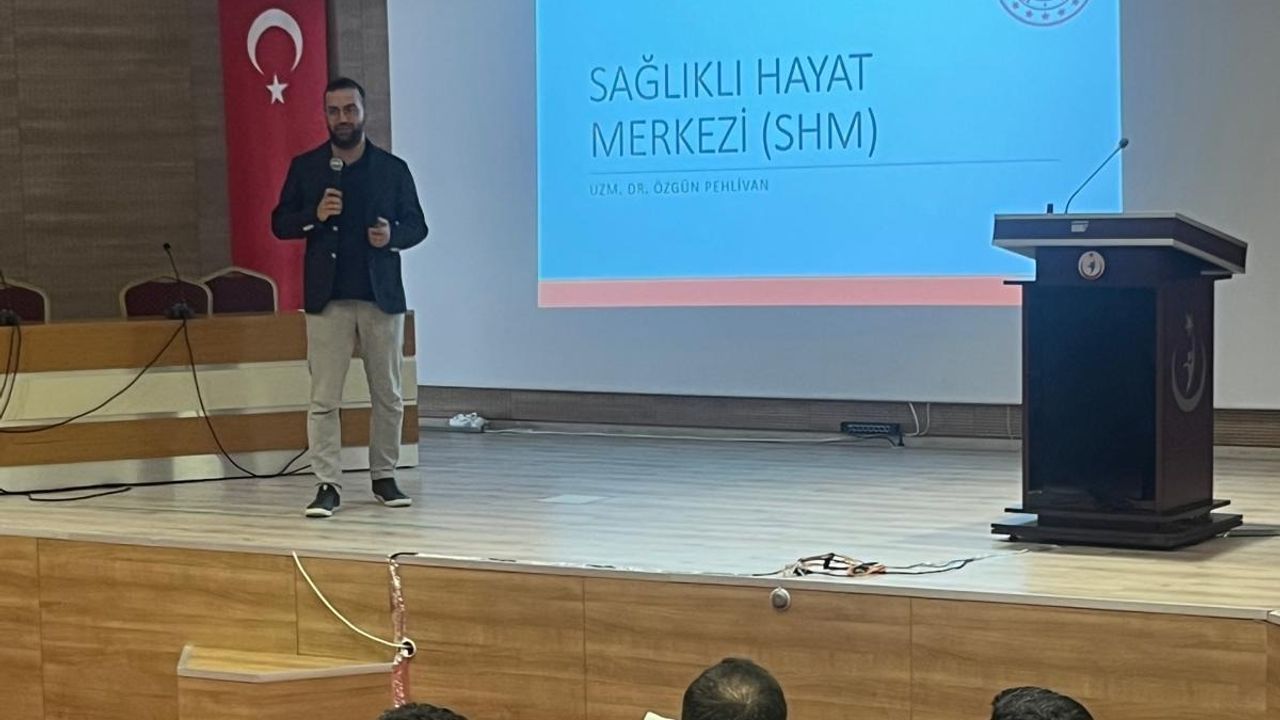 Eğitim ve Araştırma Hastanesi’nde Sağlıklı Hayat Merkezleri tanıtıldı