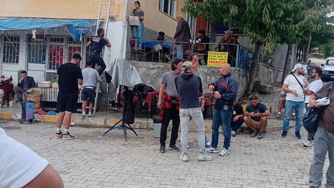 Çorum'un köyü film platosu oldu