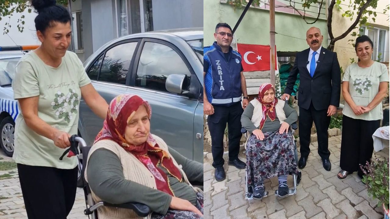 İsbir’den engelli vatandaşa akülü  tekerlekli sandalye desteği
