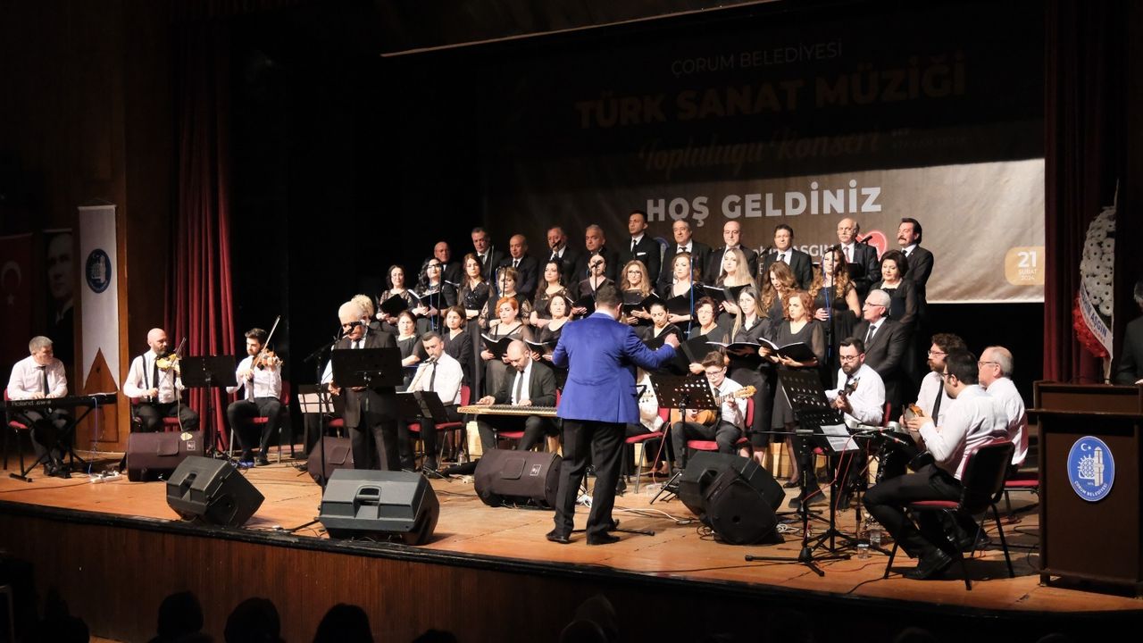 Çorum Belediyesi TSM Korosu yeni döneme başladı