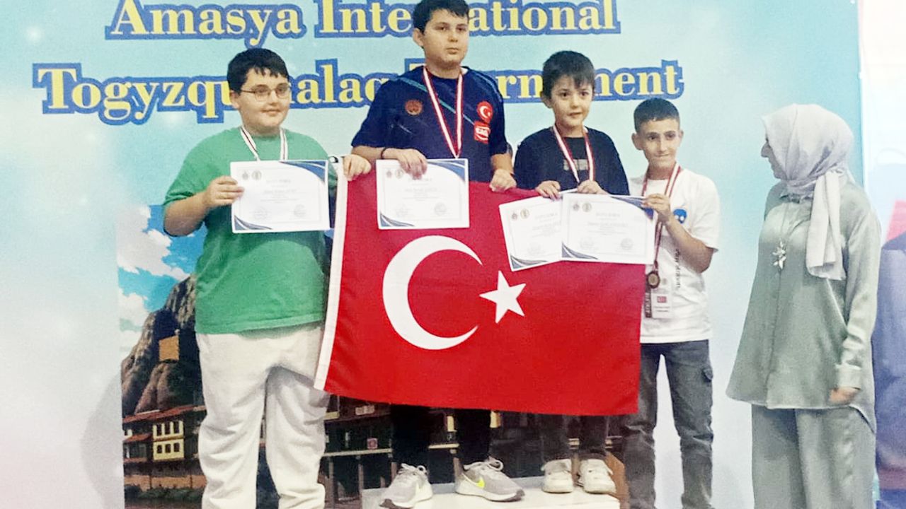 Çorumlu sporcular Amasya'da namağlup şampiyon