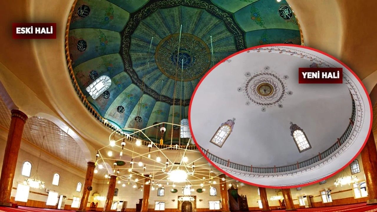 Ulucami'nin restorasyonu gündem oldu! Tepki yağıyor