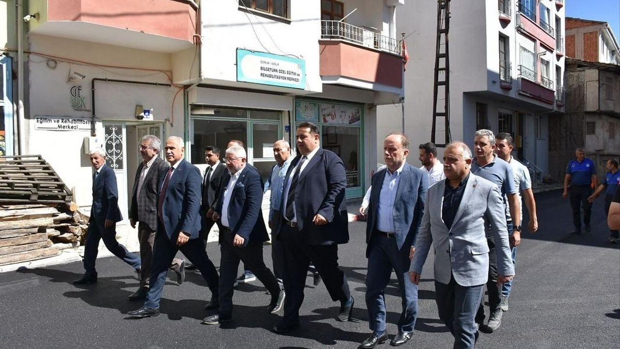 AK Parti heyeti İskilip'te çalışmaları inceledi
