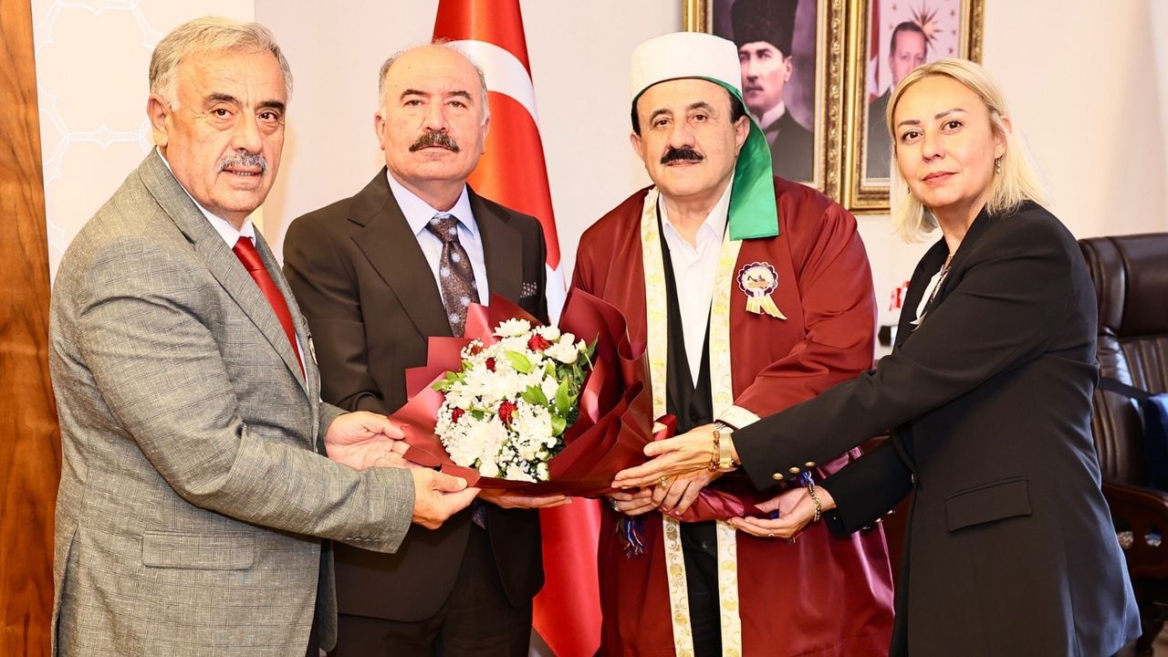 Vali Çalgan, ÇESOB  heyetini kabul etti
