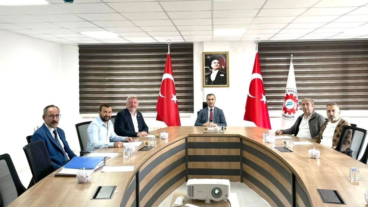 Osmancık OSB Yönetimi  yeni kararlar için toplandı