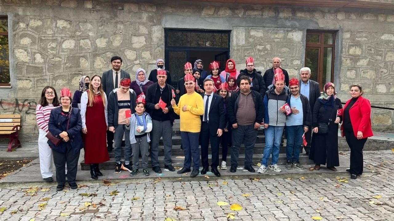 İskilip'te özel bireylere yönelik  Cumhuriyet Bayramı etkinliği