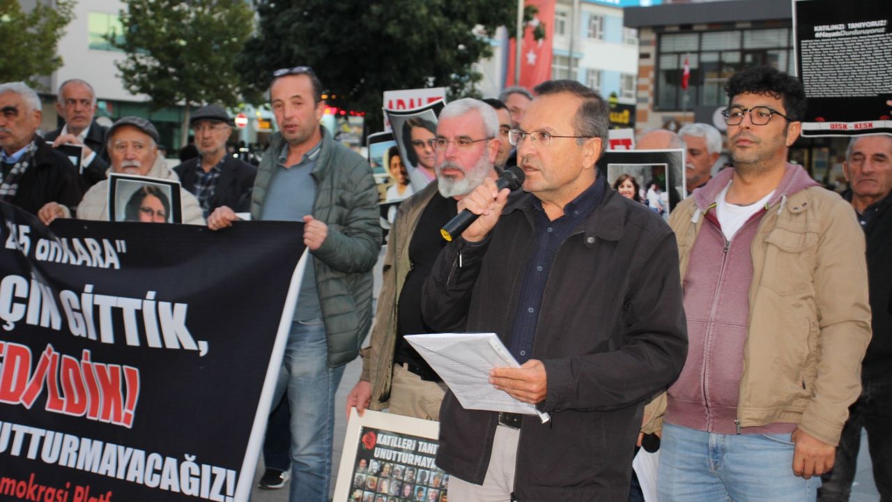 10.yılda Çorum’da 10 Ekim Ankara Katliamı anıldı