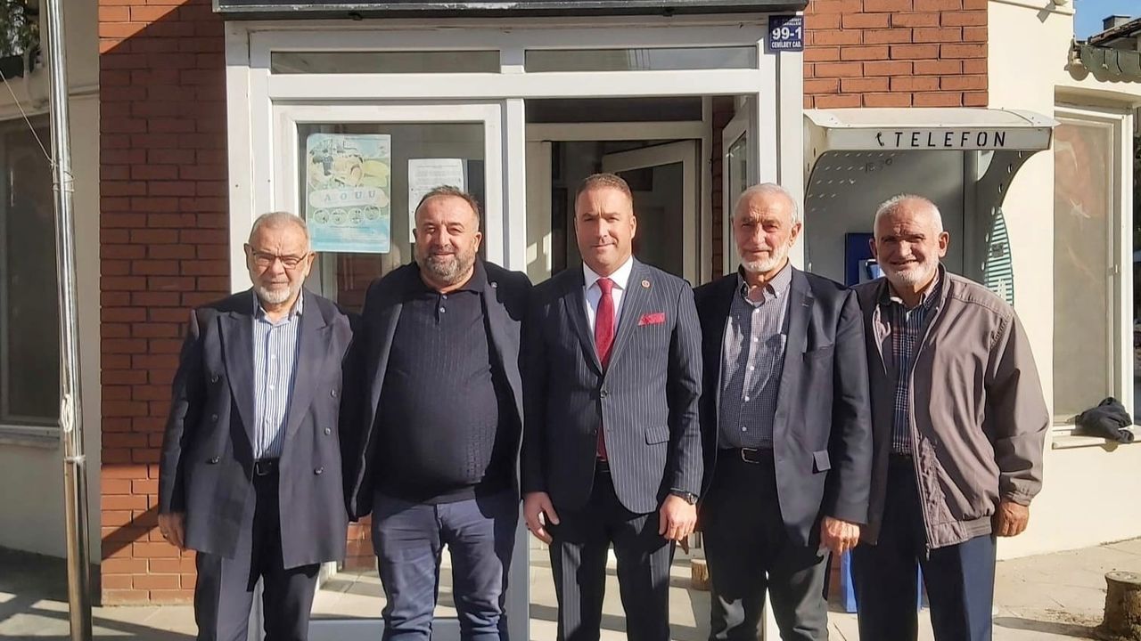 Saadet’liler, muhtarlık ziyaretlerini sürdürdü