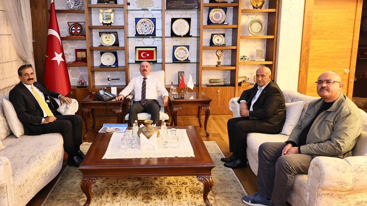 Çalgan, Uğurludağ  heyetini kabul etti