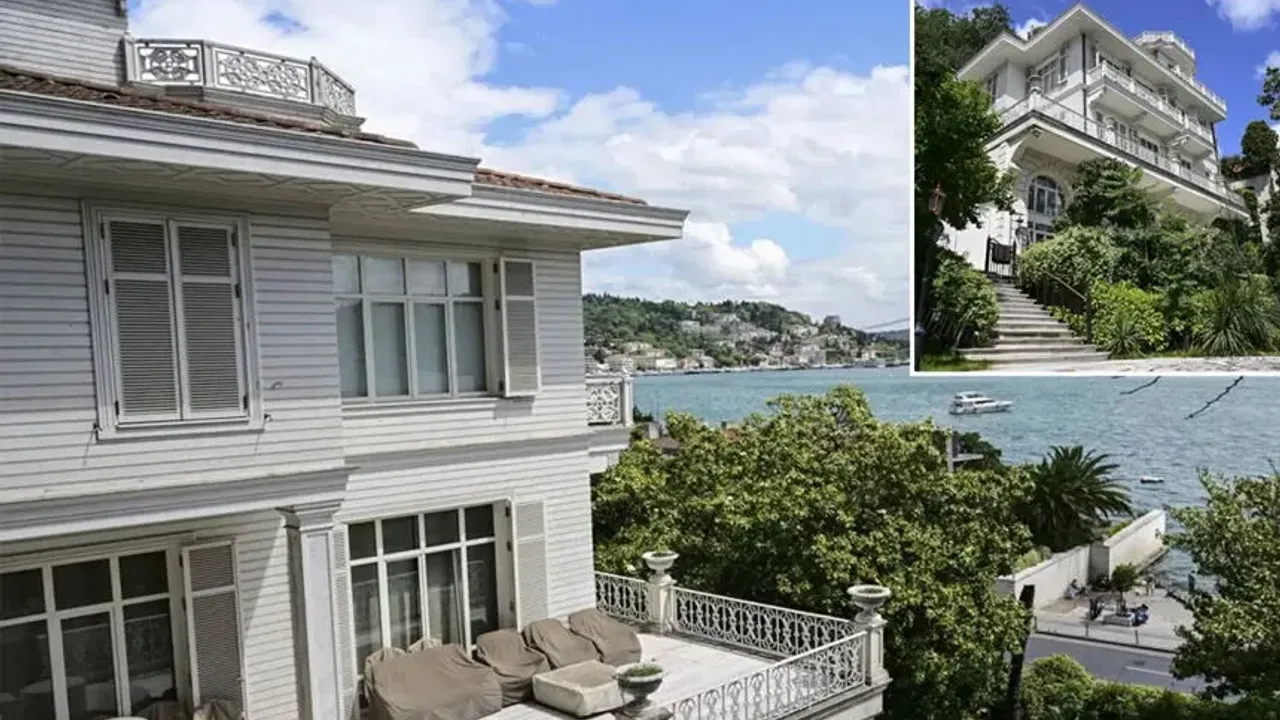Boğaz manzaralı köşkü Çorumlu o iş insanı aldı
