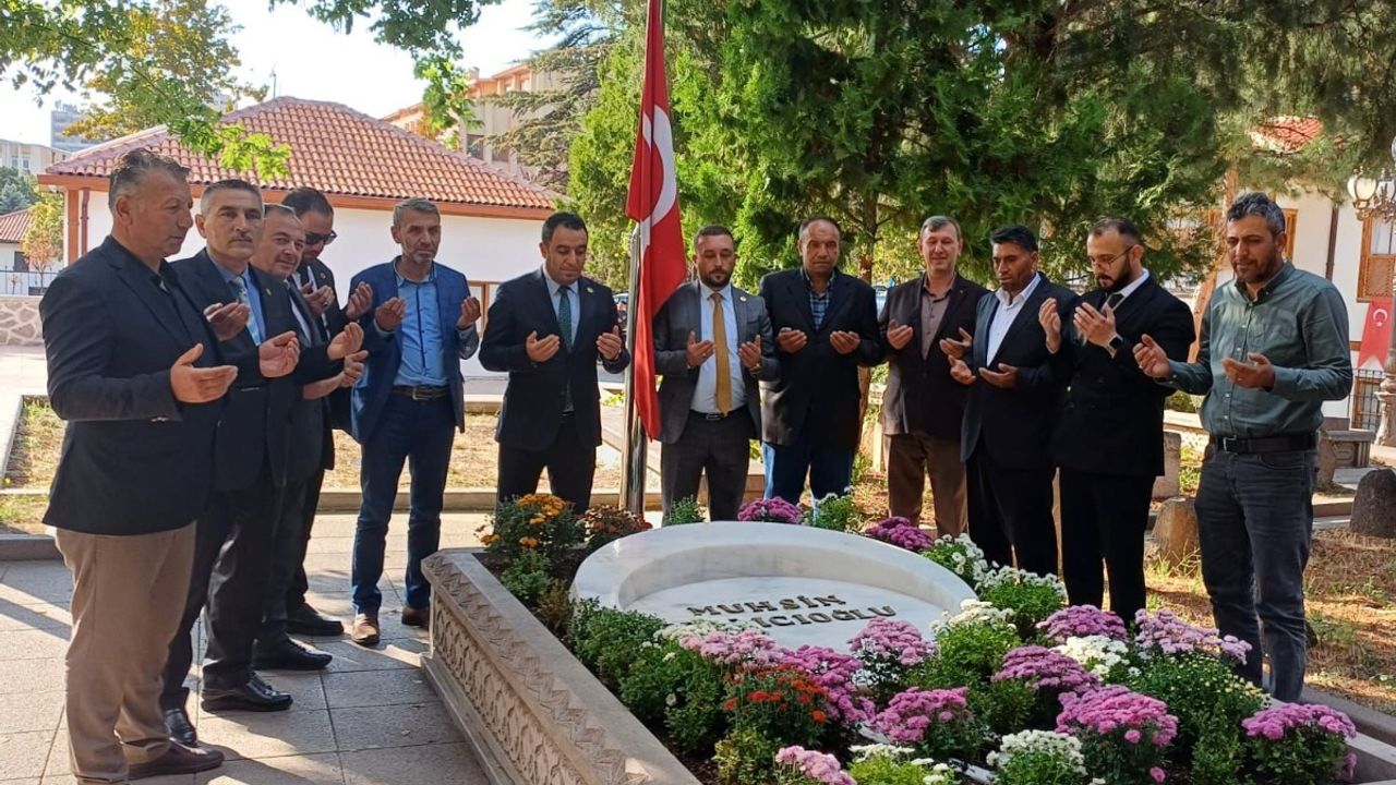 BBP Çorum heyeti  Tacettin Dergâhı’nda