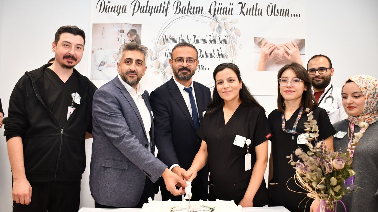 Hastalara moral, sağlık  çalışanlarına teşekkür
