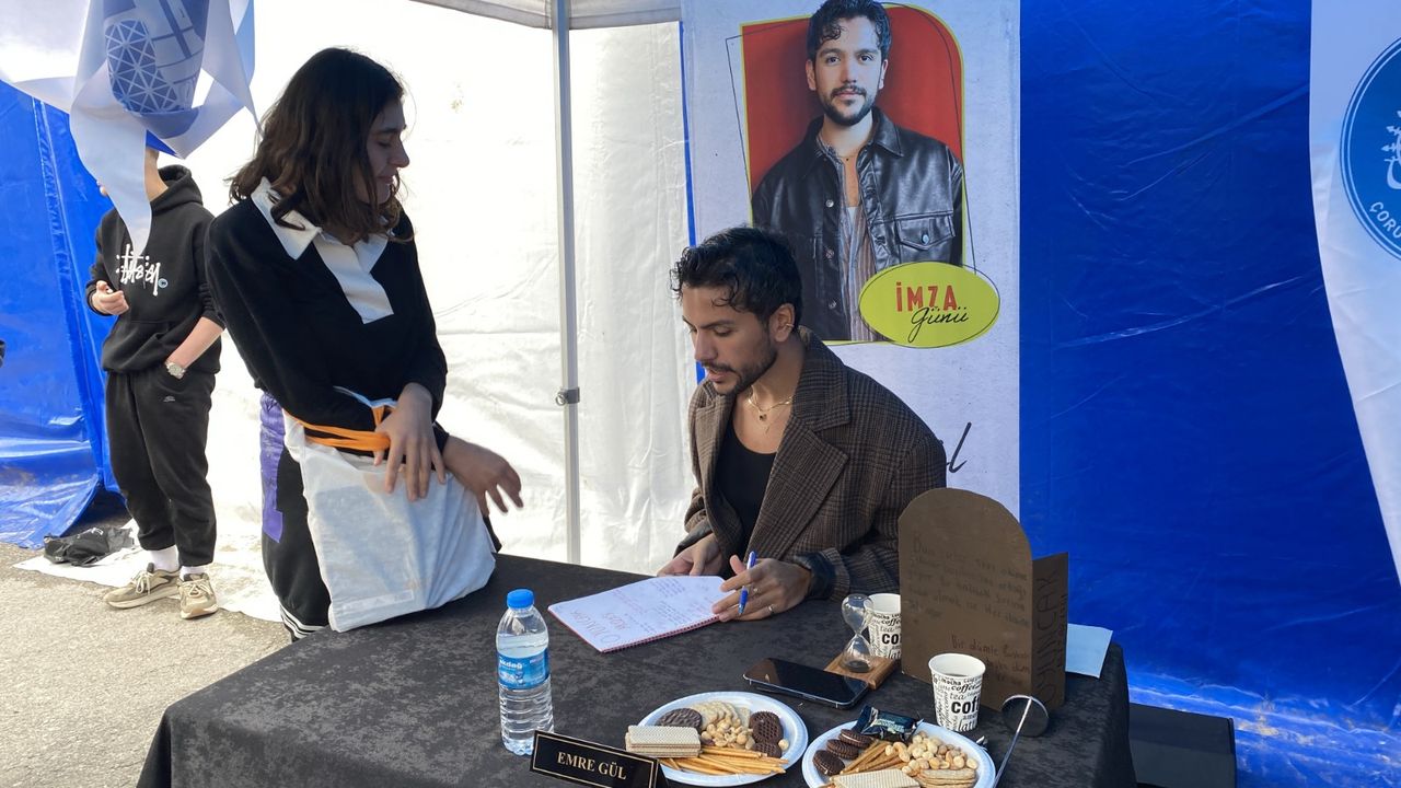 Yazarlar Maral Atmaca,  Loresima ve Emre Gül  Çorum’da okurlarıyla buluştu