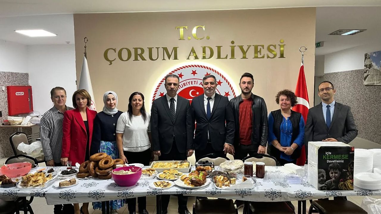 Adliyede Gazze’ye Destek Kermesi