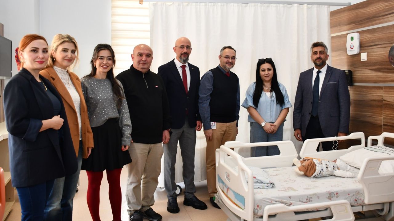 Çorum'da yeni doğana ilk Özofagus  ameliyatı başarıyla yapıldı