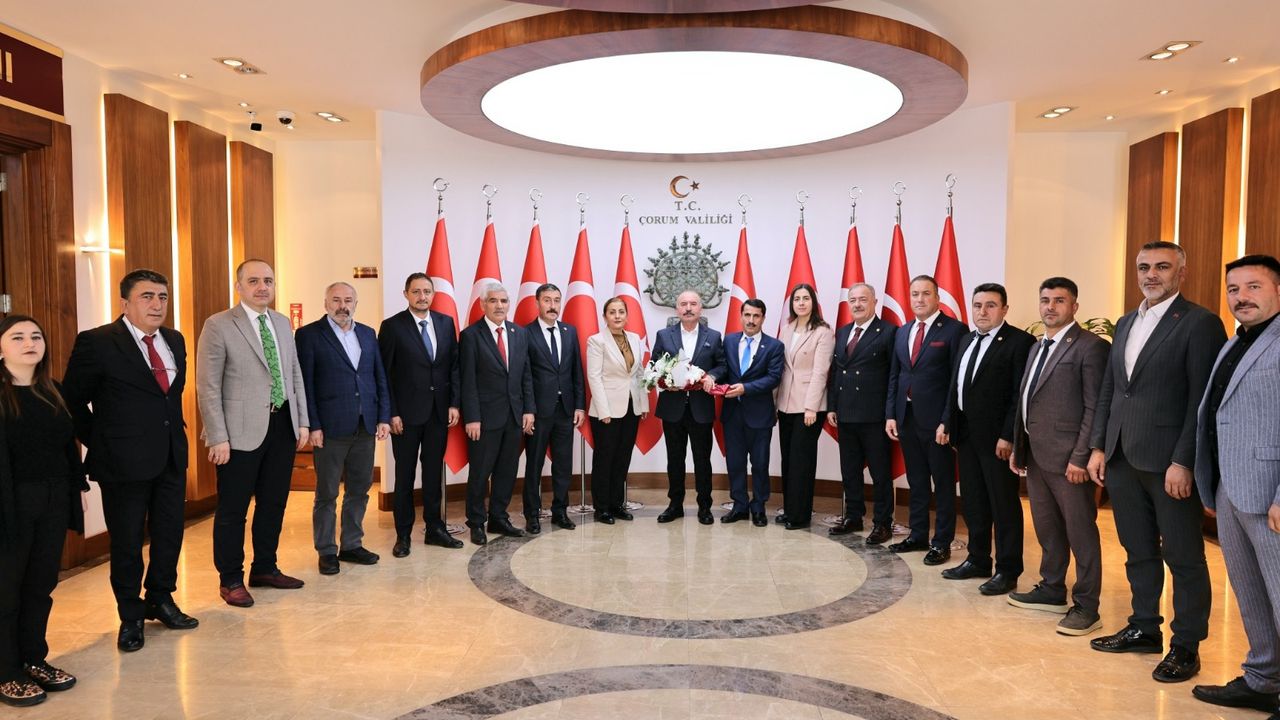 Muhtarlardan Vali  Çalgan’a ziyaret