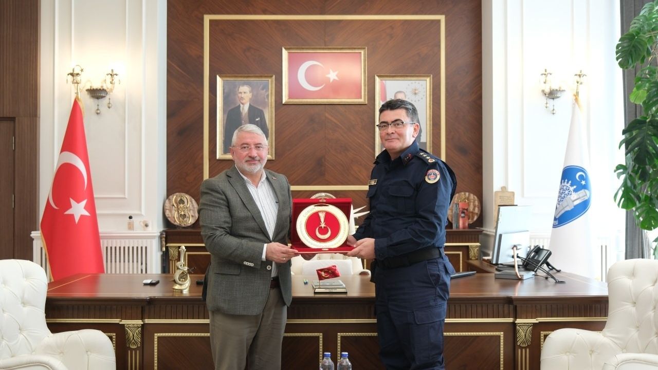 Komutan’dan  Aşgın’a ziyaret