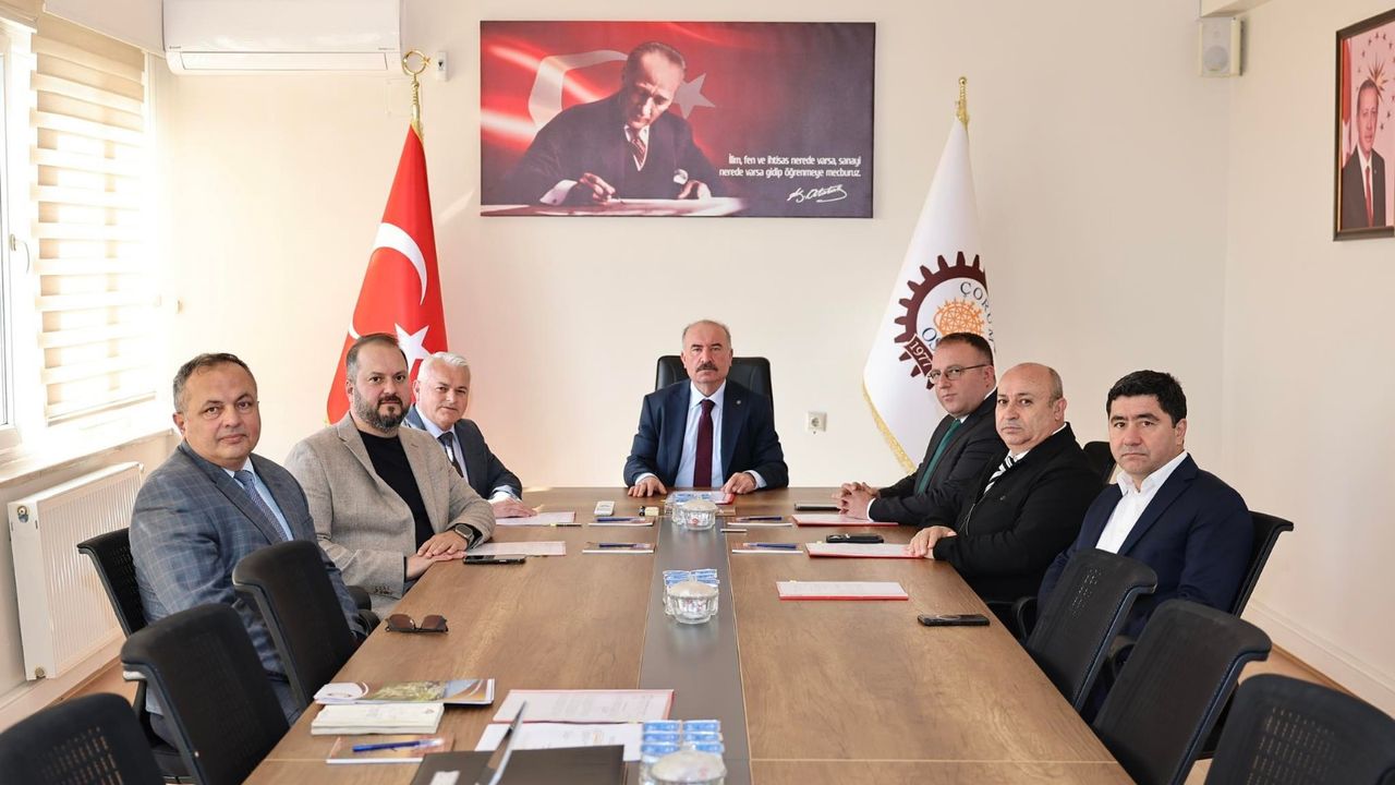 OSB yönetimi toplandı