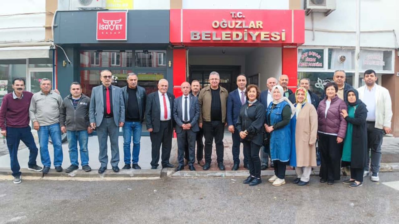 Oğuzlar Belediyesi’nin çalışmaları değerlendirildi