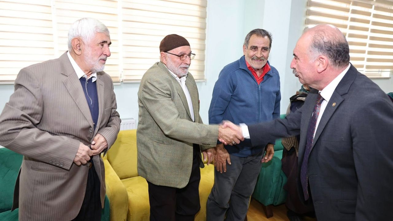 Vali Ali Çalgan’dan Huzurevi ziyareti:   “Yaşlılarımız toplumun en kıymetli hazineleridir”