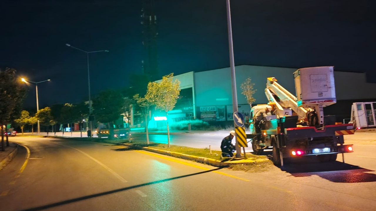 Çorum Sanayi Sitesi artık ışıl ışıl