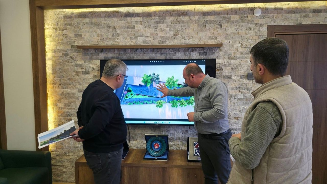 Bayat Cumhuriyet  Parkı yenileniyor