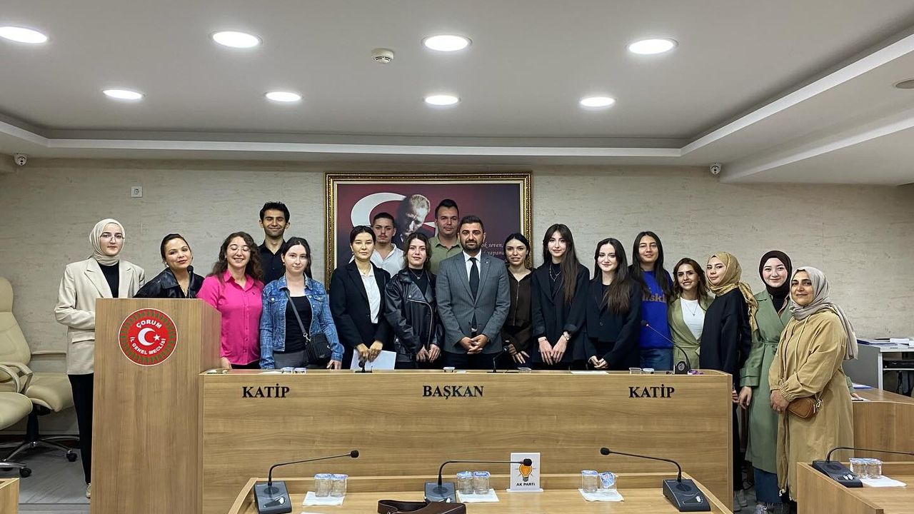 Siyaset Bilimi öğrencileri  İl Genel Meclisi’ne katıldı