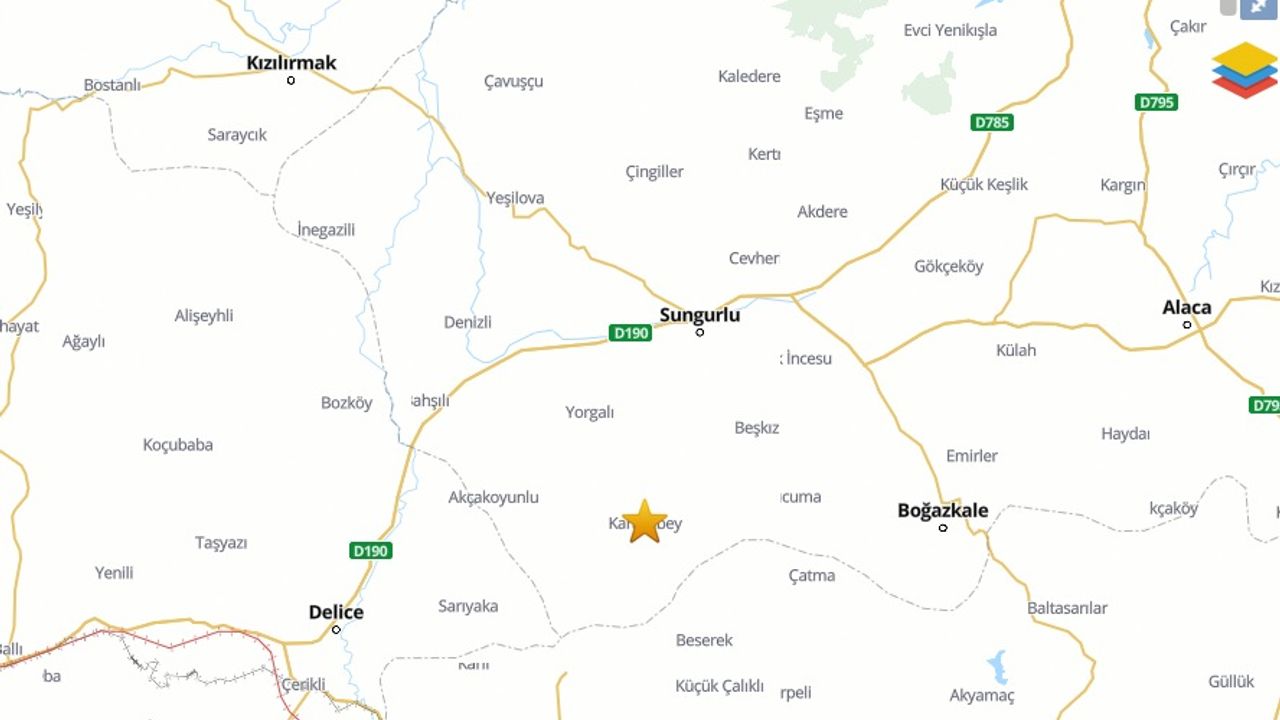 O ilçemizde peş peşe 3 deprem