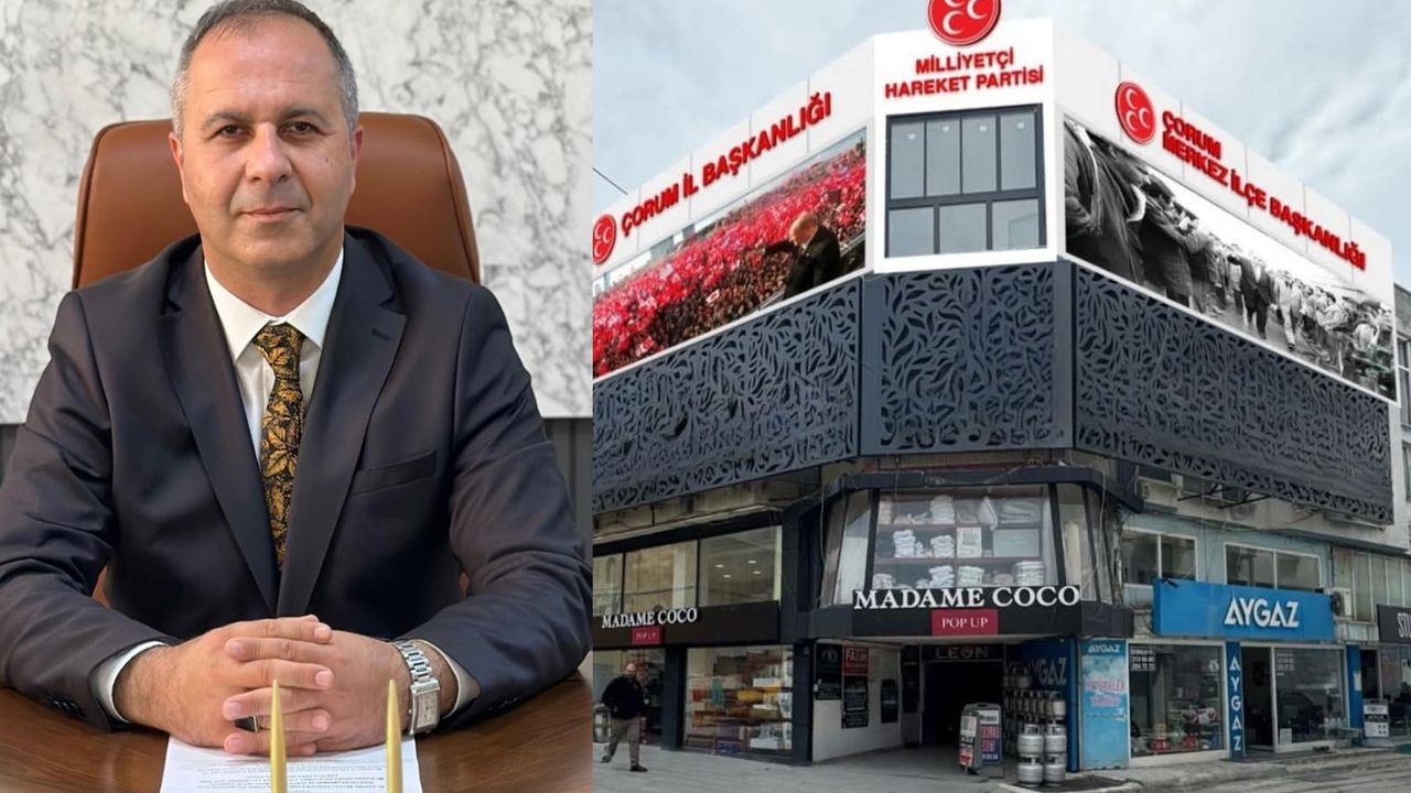 MHP Çorum İl Başkanlığı yeni hizmet binası açılıyor