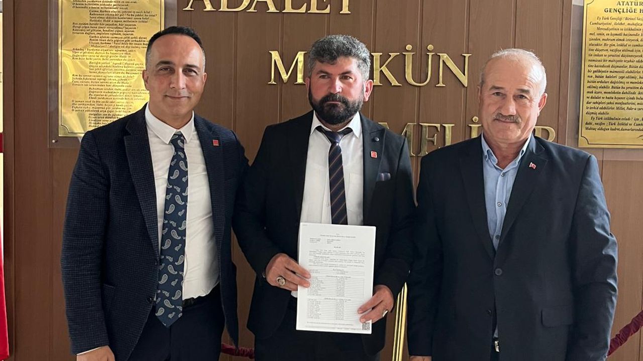 Uğurludağ CHP yönetimi  resmen görevine başladı