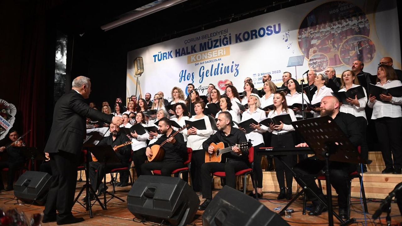 Çorum Belediyesi THM korosu  yeni dönem çalışmalarına başladı