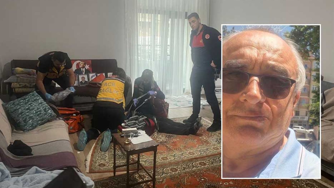 Emekli astsubay  evinde ölü bulundu