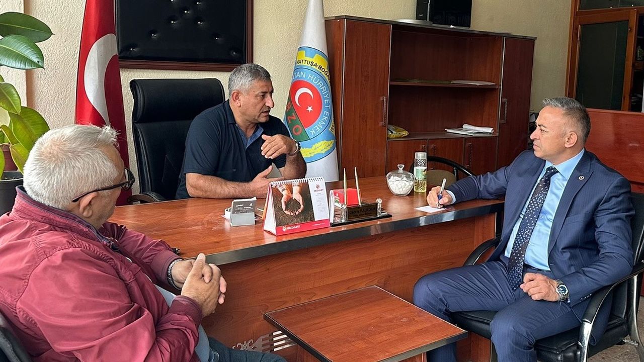 Tahtasız: “3 ilçede Ziraat  Odaları kapanmamalıdır”