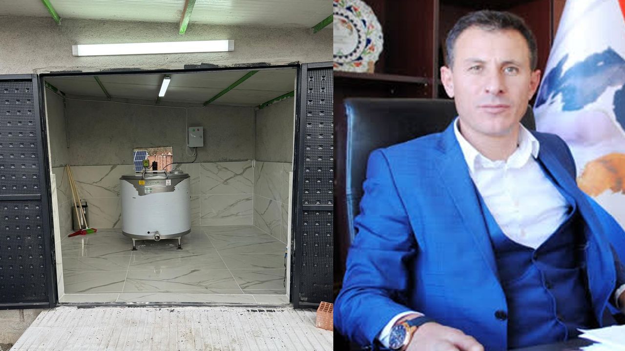 Ahilyas’a süt toplama merkezi