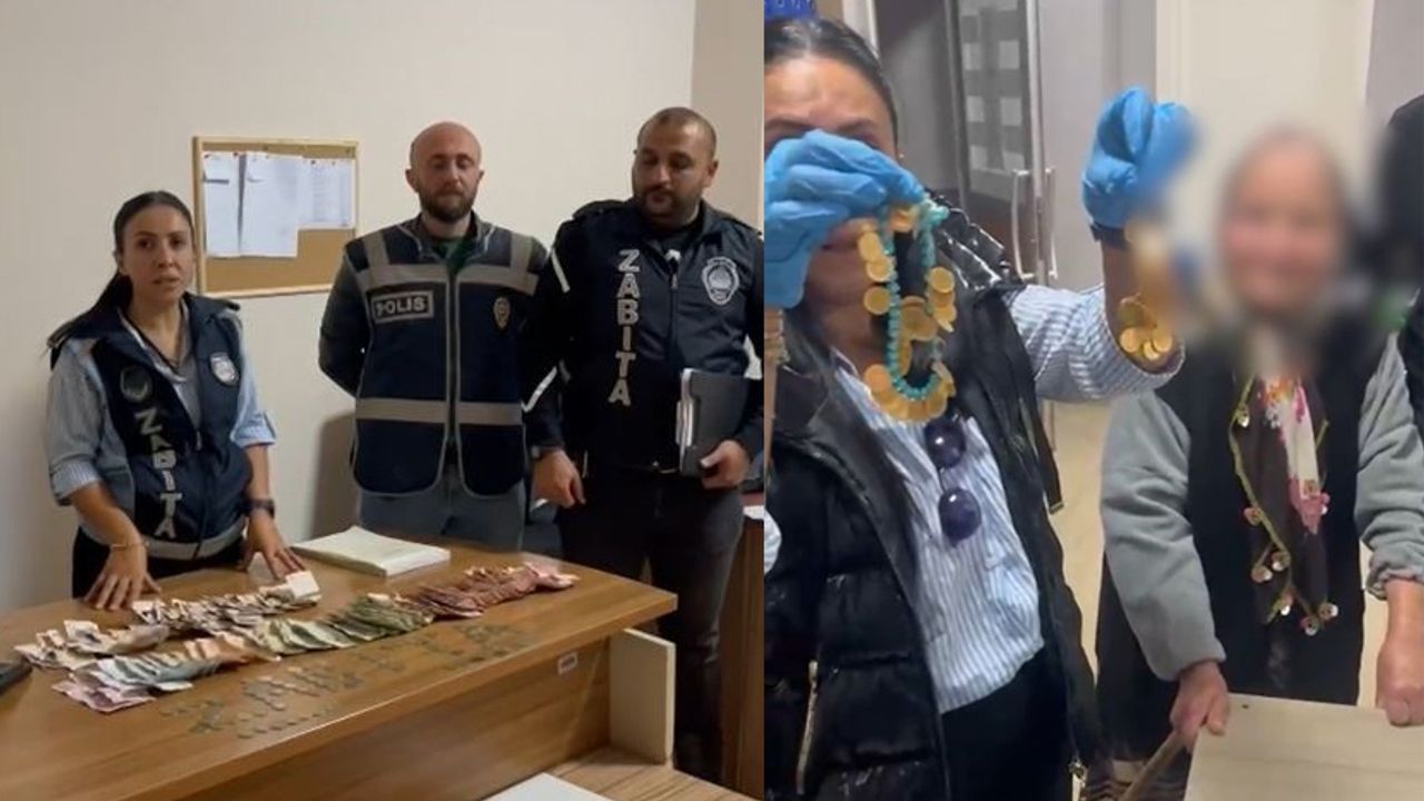 Dilencinin üstünden servet çıktı