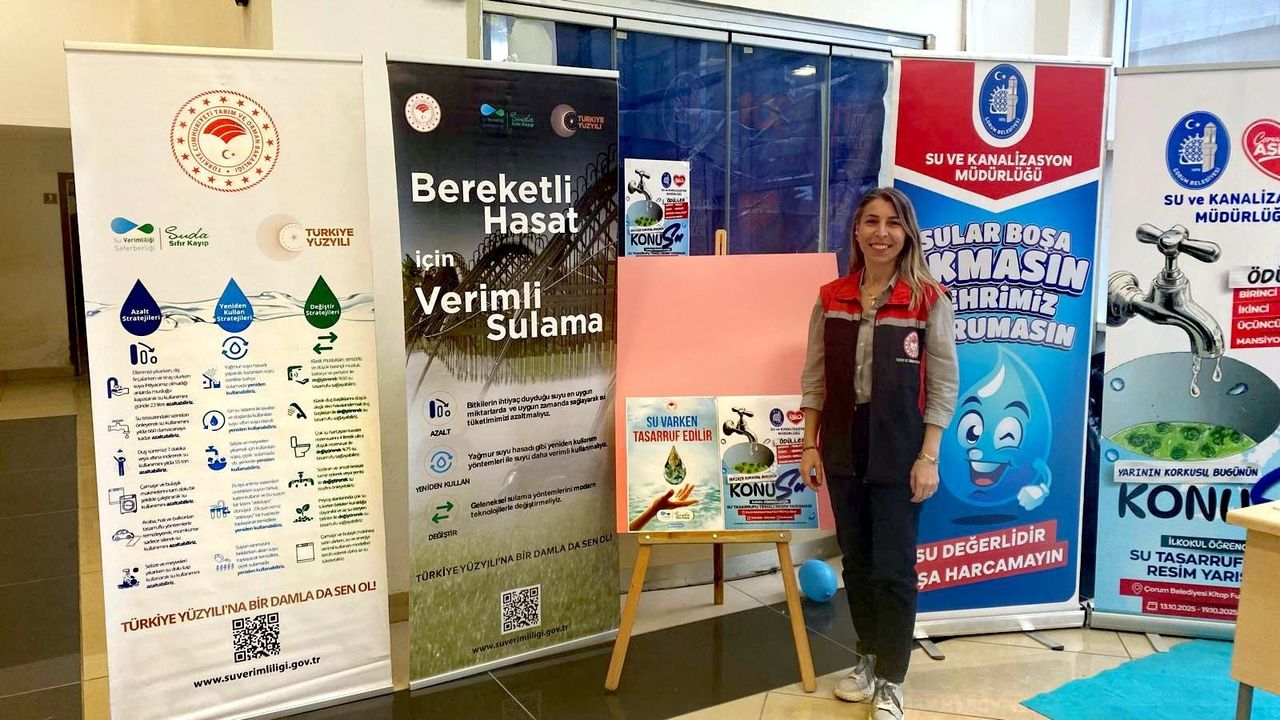 Kitap ve Kültür Günleri’nde “su verimliliği” tanıtım standı