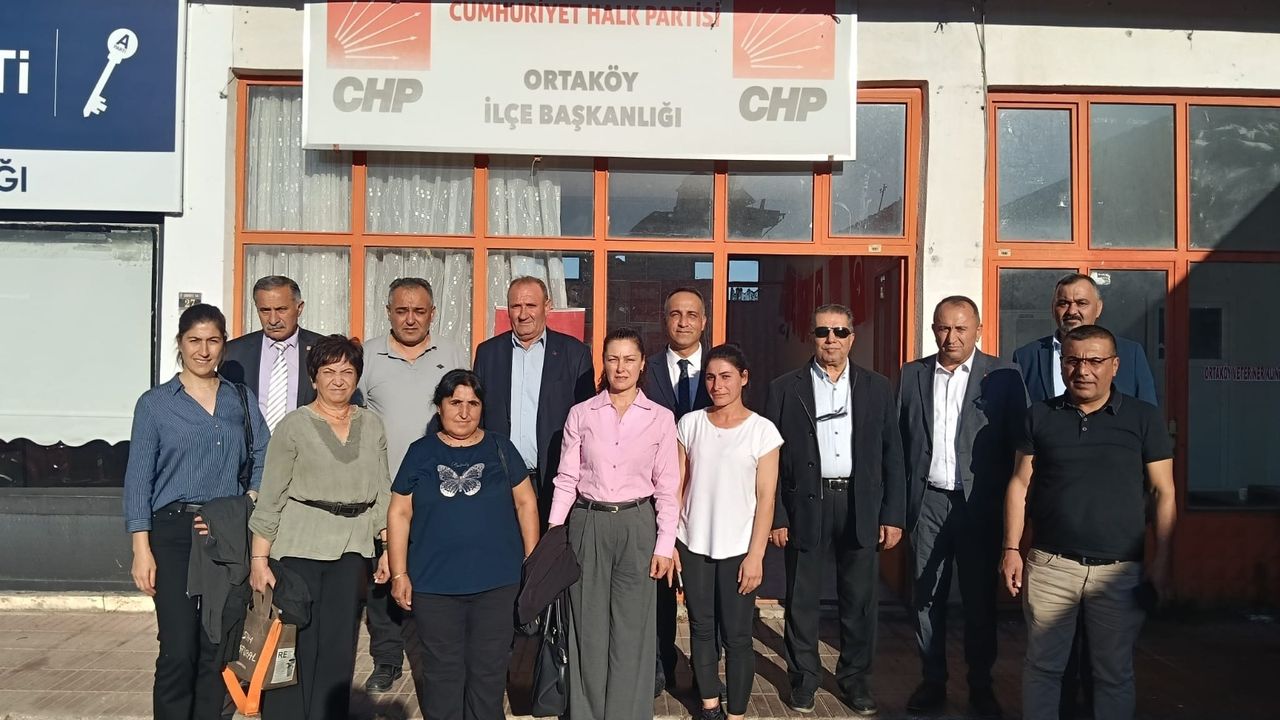 Solmaz; CHP Ortaköy İlçe yönetimini kutladı