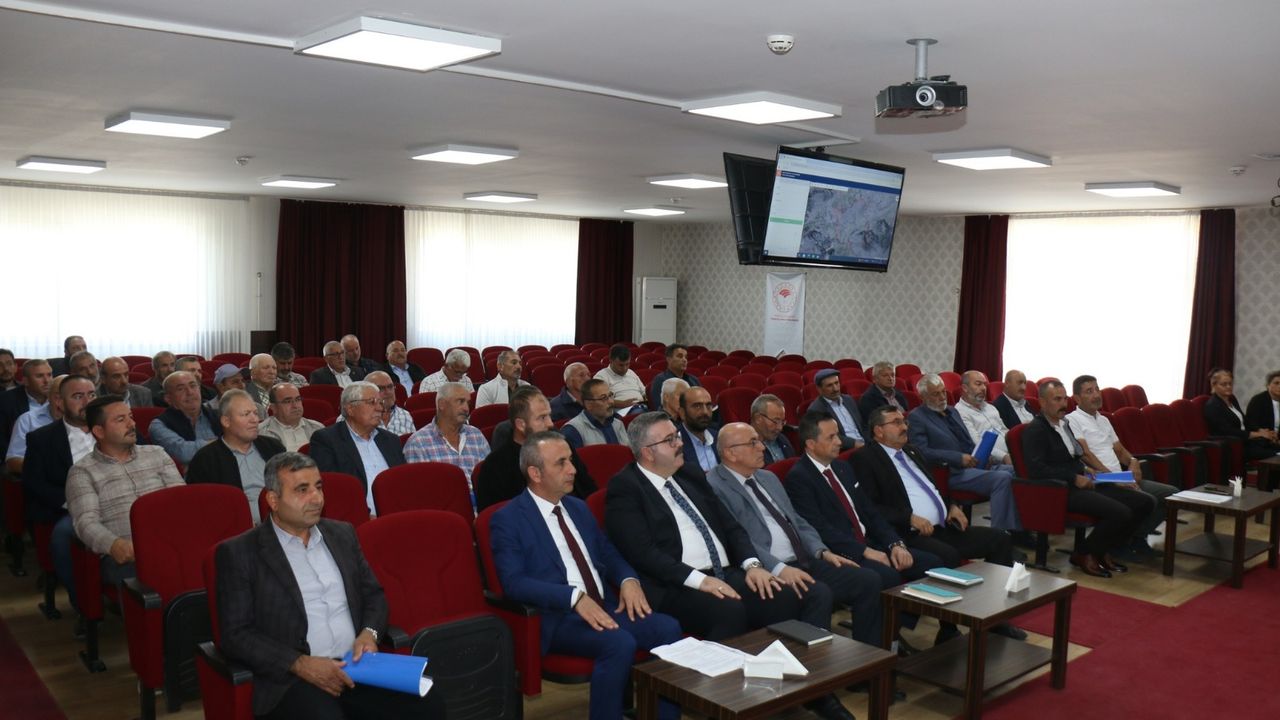 Muhtarlarla tarım istişaresi