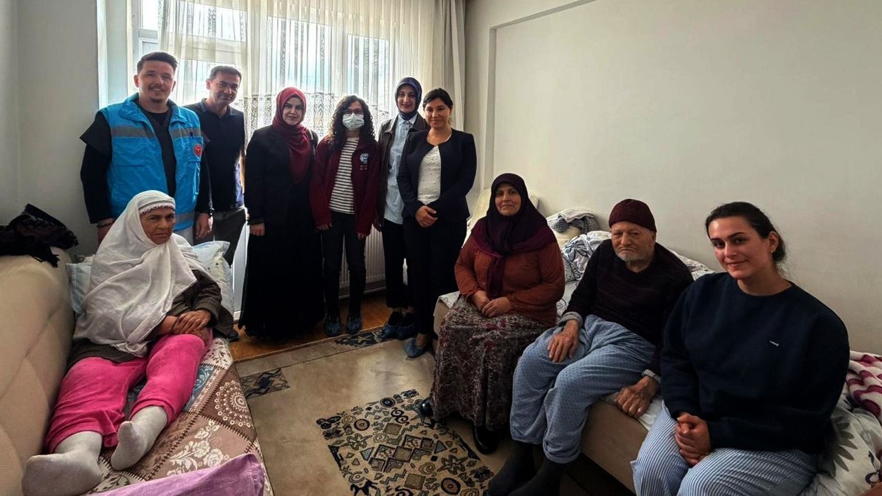 Başhekim Narin’den hastalara evde ziyaret