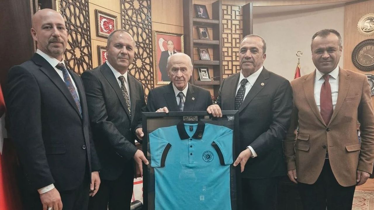 MHP Teşkilatından Bahçeli’ye ziyaret