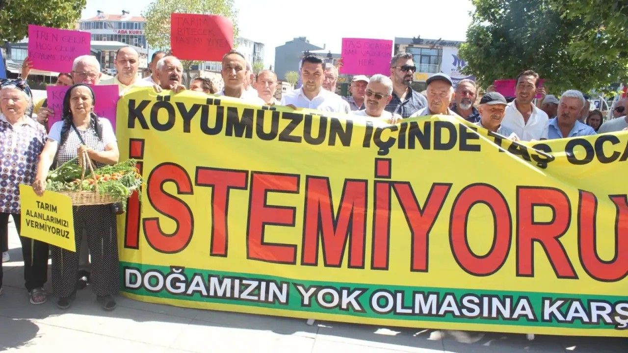 Köylüler, Valiliğin verdiği o kararı yargıya taşıdı!