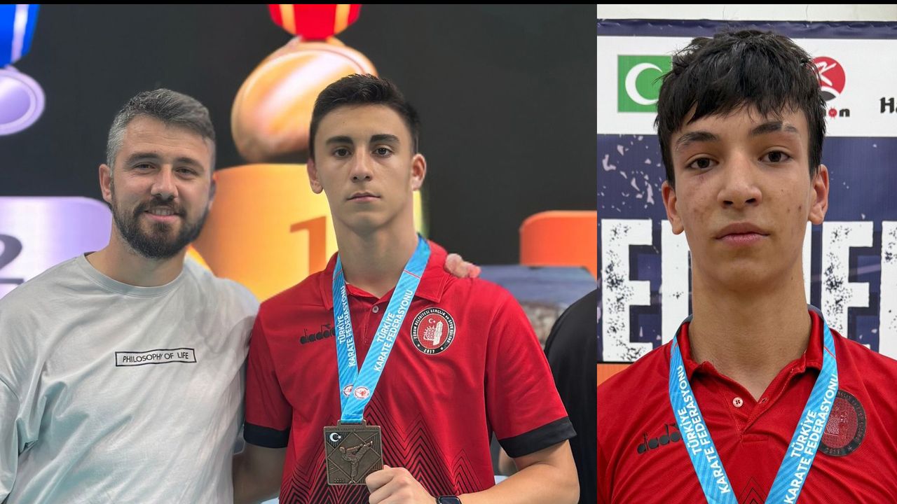 Karatede Çorum’a bir gümüş, bir bronz madalya