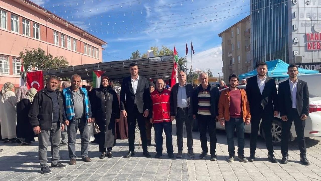 Gazze için 1.2 milyon  liralık destek sağlandı