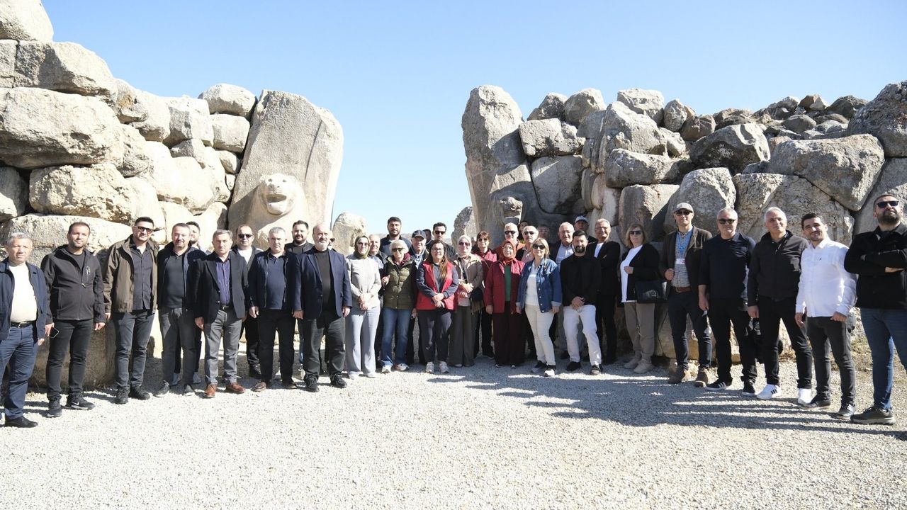 Enerji Kentleri Birliği  üyeleri Çorum’u gezdi