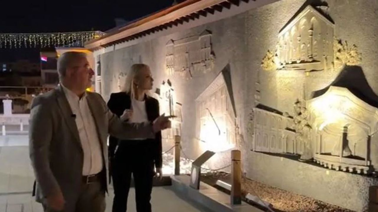 Pelin Çift’e Çorum’u  bizzat Başkan tanıttı