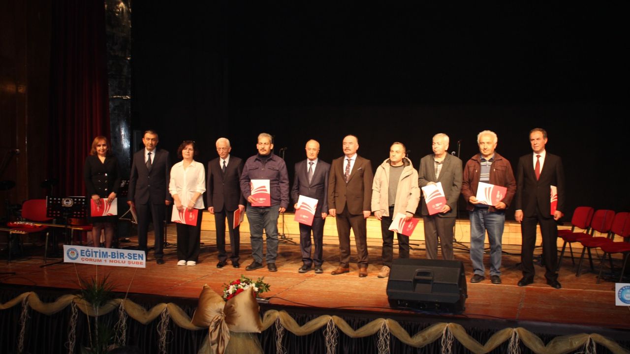 Emekli öğretmenlere “Hizmet Şeref Belgesi”