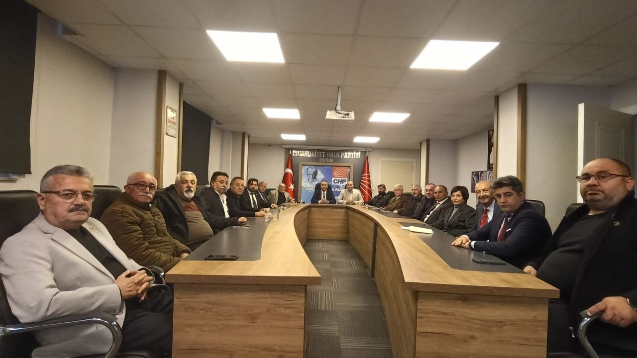 CHP’de ilçe başkanları ile  yeni yol haritası belirlendi