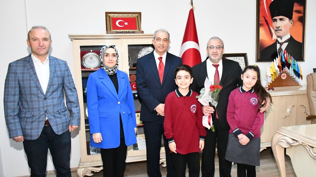 Bahçelievler İlkokulu’ndan  Çağlar’a 24 Kasım kutlaması